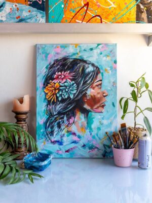 "Blooming" | ציור מקורי